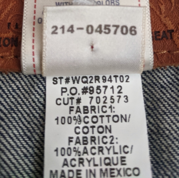 True Religion World Tour Jada Baja Denim Jacket M like new - Picture 8 of 10